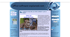 Desktop Screenshot of office-software-explained.com